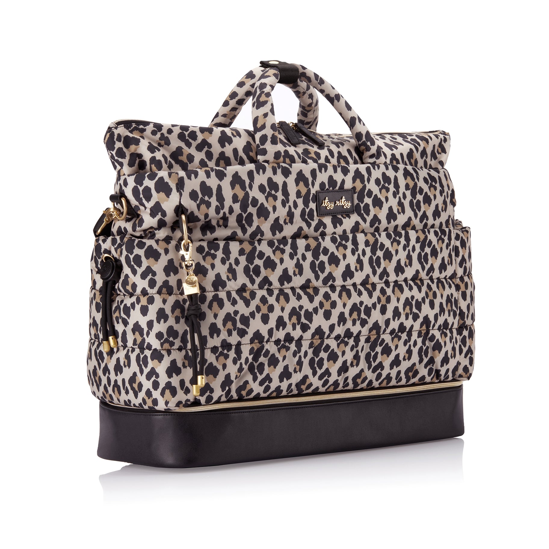 Itzy Ritzy Dream Weekender Leopard Diaper Bag
