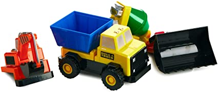 Popular Playthings Magnetic Build-A-Truck Construction