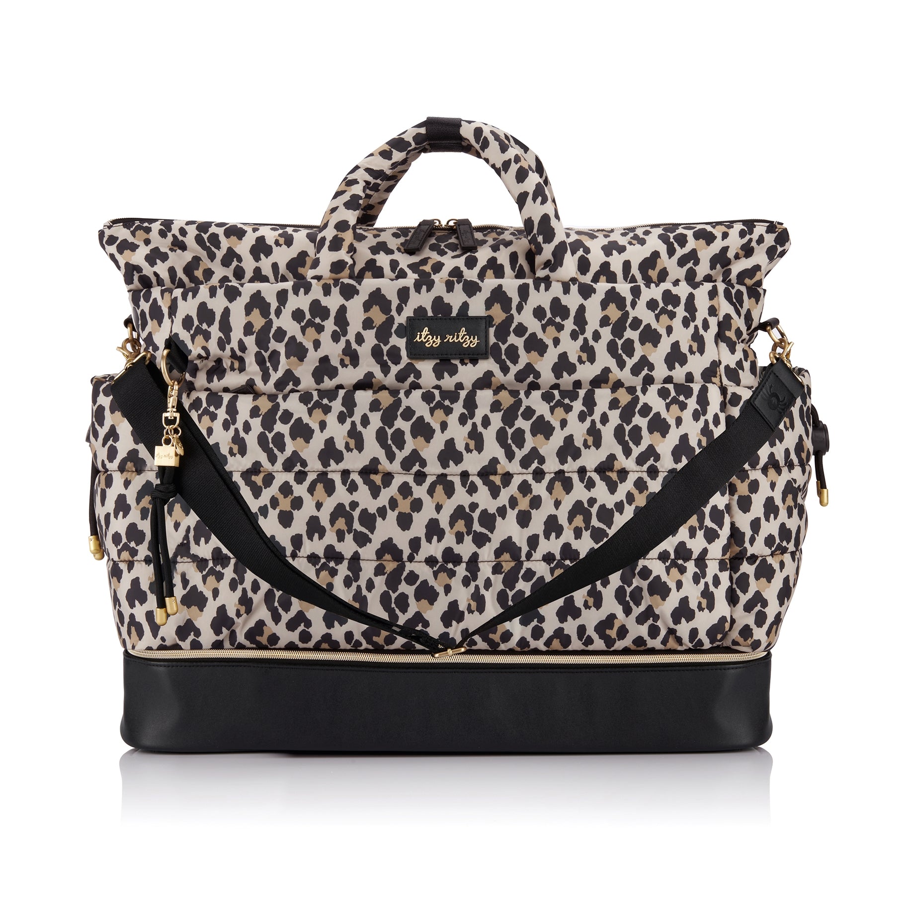 Itzy Ritzy Dream Weekender Leopard Diaper Bag