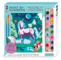 Bright Stripes iHeartArt Paint By Numbers Moonlit Unicorn