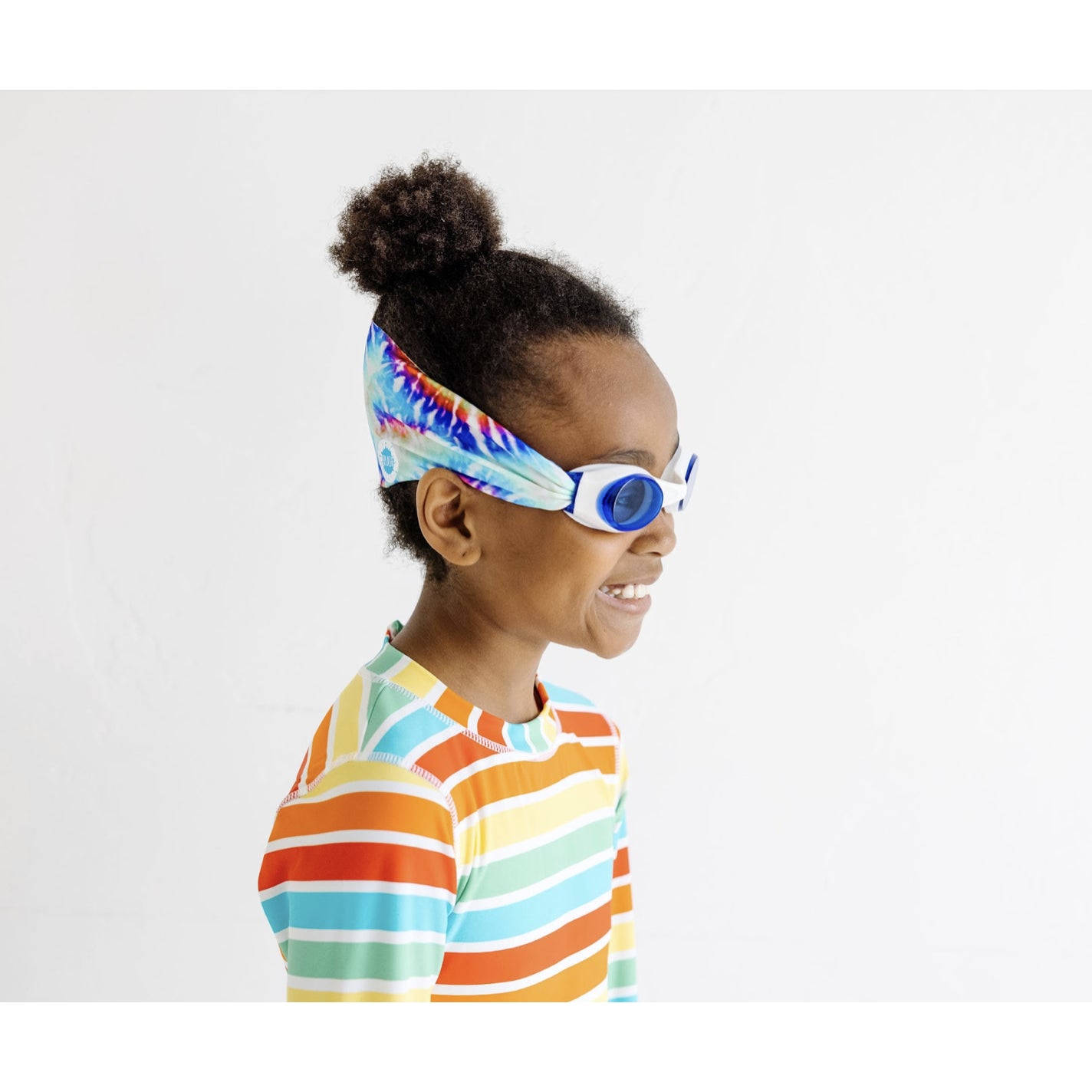 Splash Place Swim Goggles Tie Dye