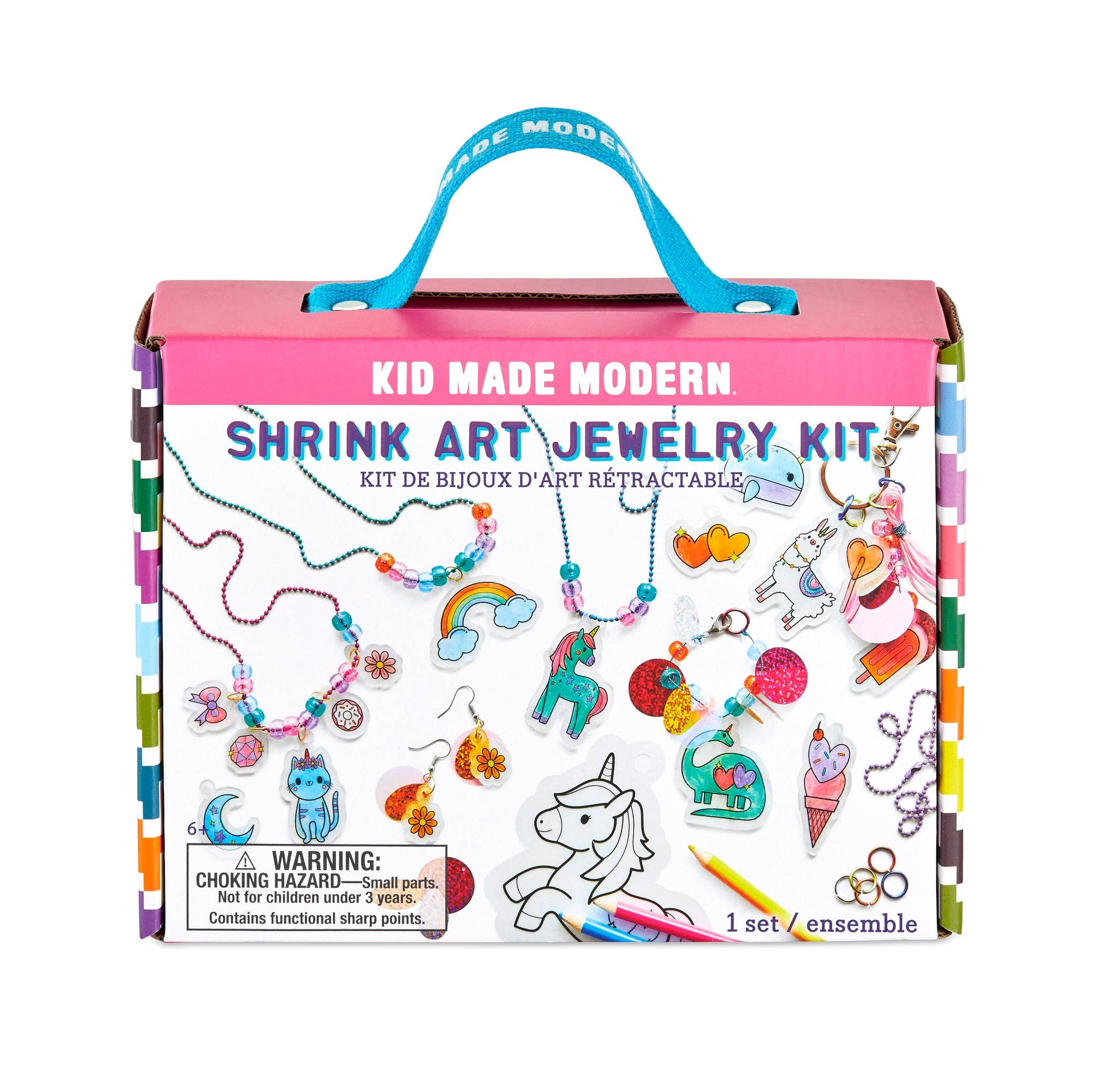 Kid Made Modern Shrink Art Jewelry Kit