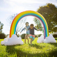 Hearthsong Inflatable Rainbow Arch Sprinkler