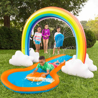 Hearthsong Inflatable Rainbow Arch Sprinkler