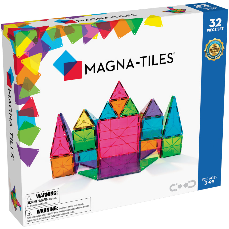 Magna-Tiles Classic 32-Piece Set