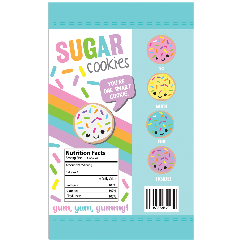 Iscream Sugar Cookies 3D Fleece Pillow