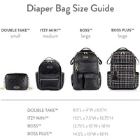 Itzy Ritzy Boss Plus Large Diaper Bag Backpack