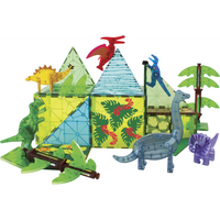 Magna-Tiles Dino World XL 50-Piece Set