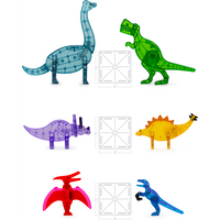 Magna-Tiles Dino World XL 50-Piece Set