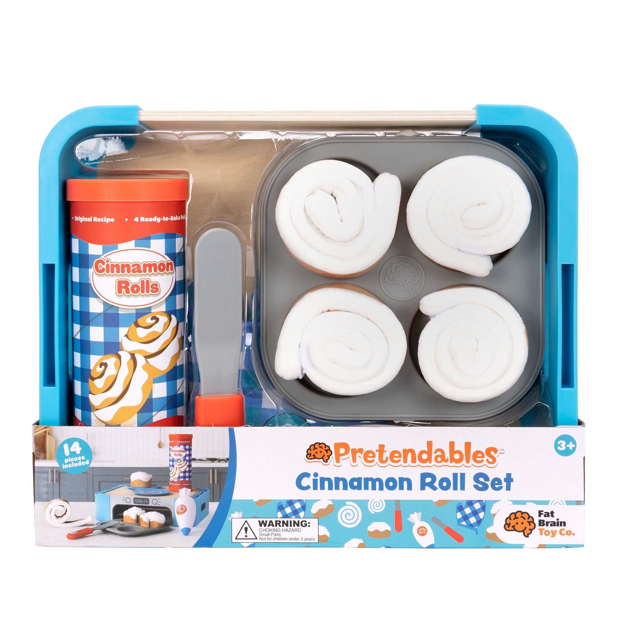 Fat Brain Pretendables Cinnamon Roll Set