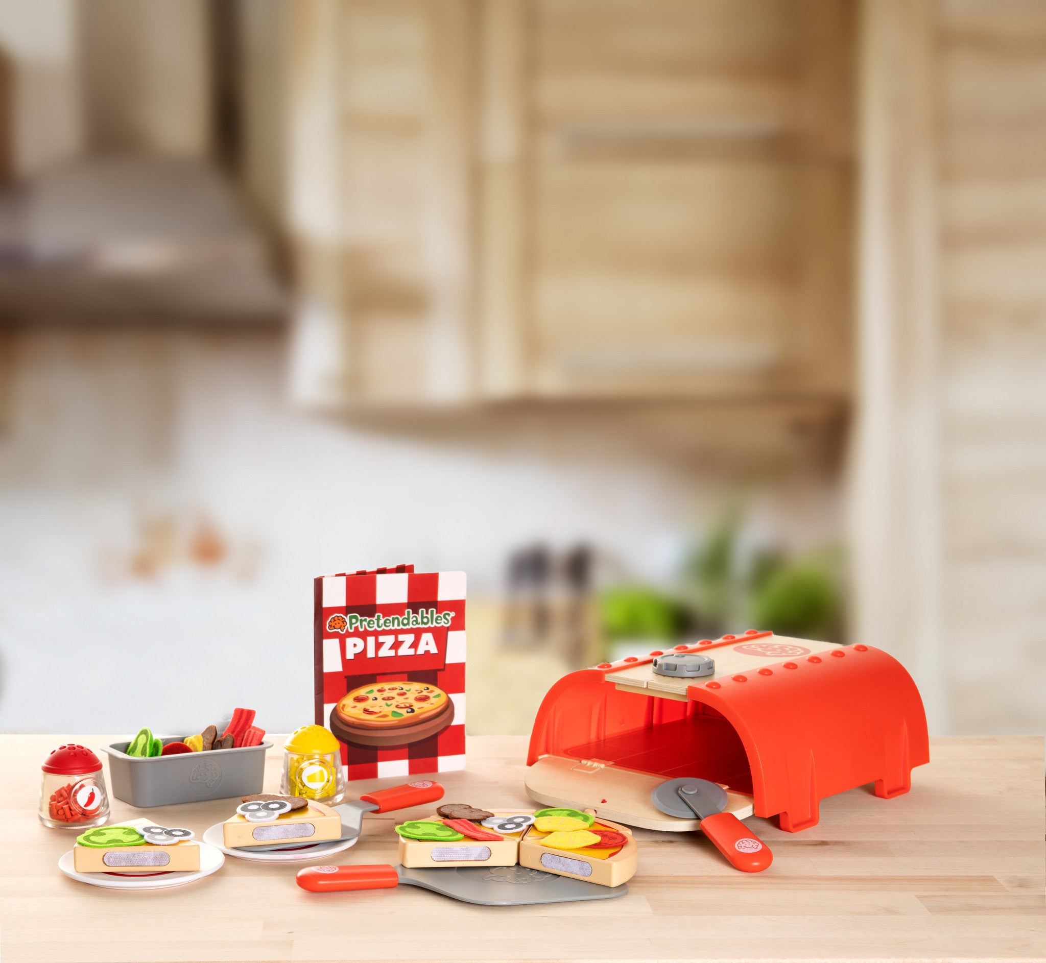 Fat Brain Pretendables Backyard Pizza Oven Set
