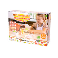 Fat Brain Pretendables Backyard Pizza Oven Set