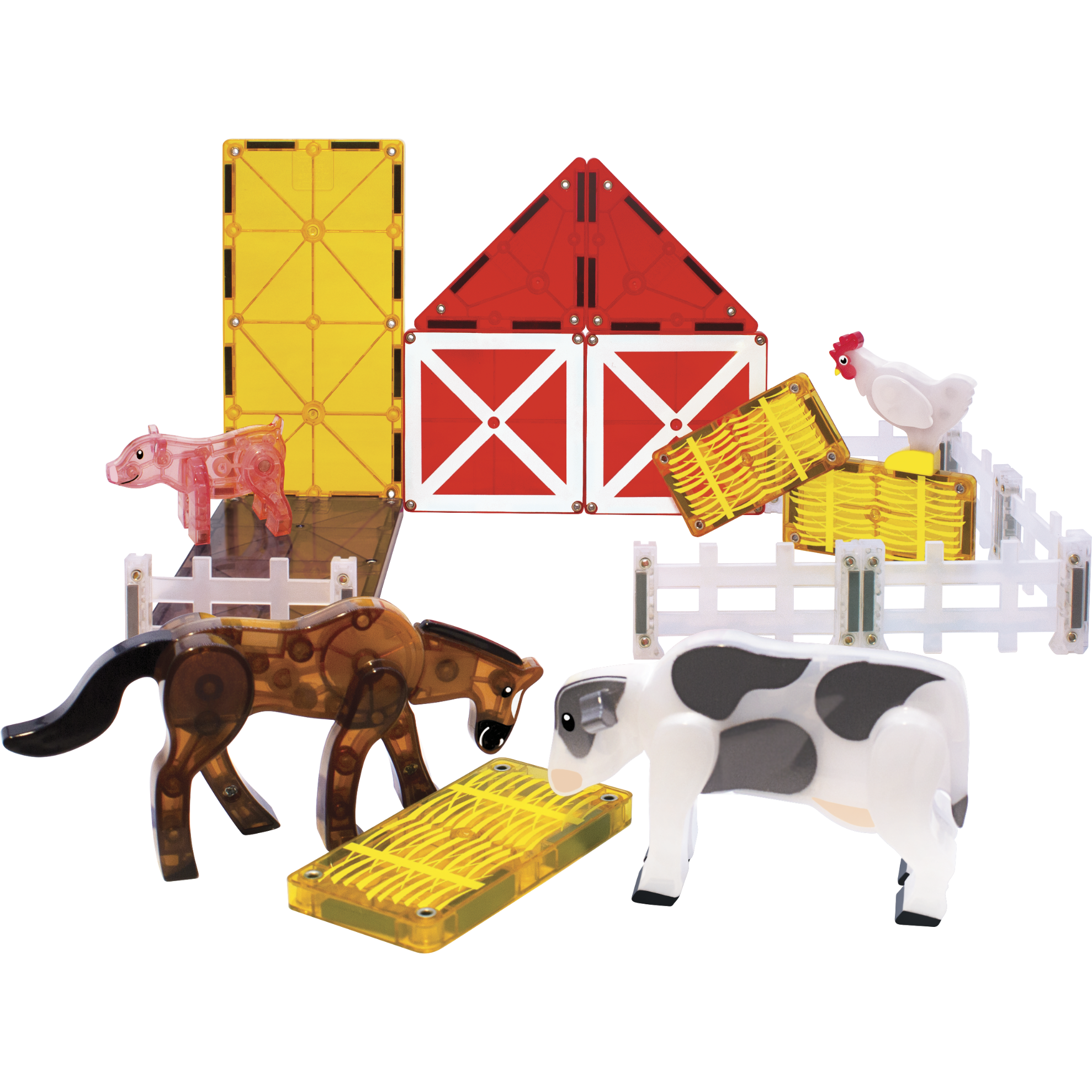 Magna-Tiles Farm Animals 25-Piece Set