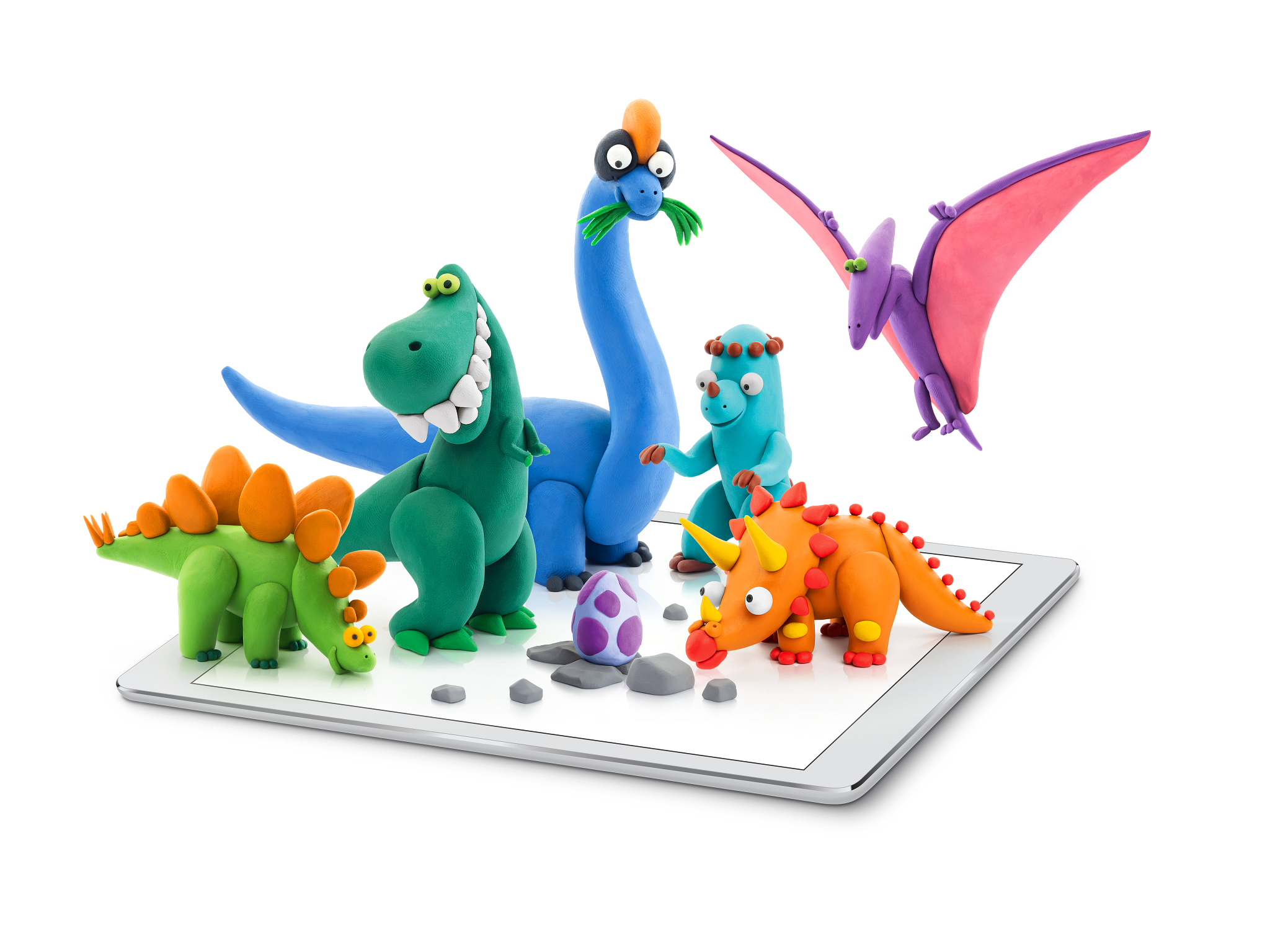Fat Brain Toys Hey Clay Dinos Set