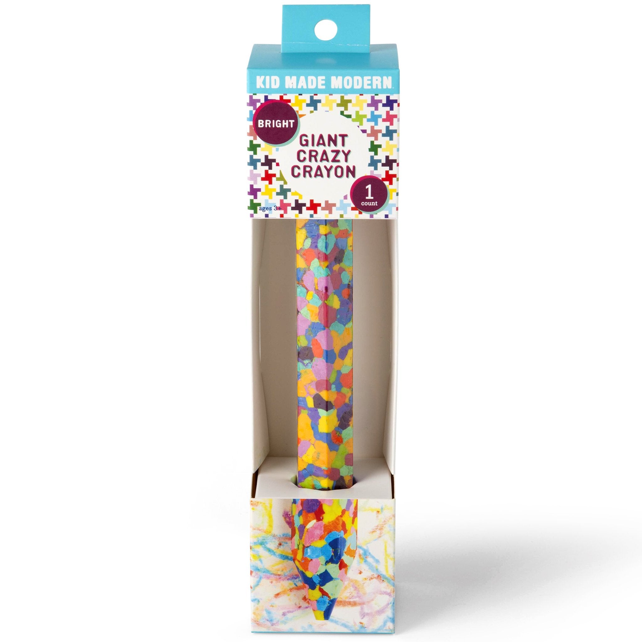 Kid Made Modern Giant Crazy Crayon-Bright