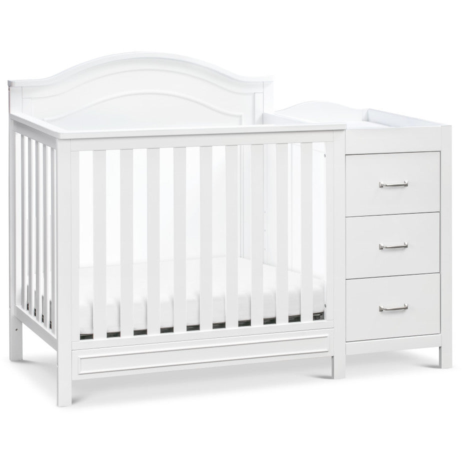 Convertible crib cheap with changer