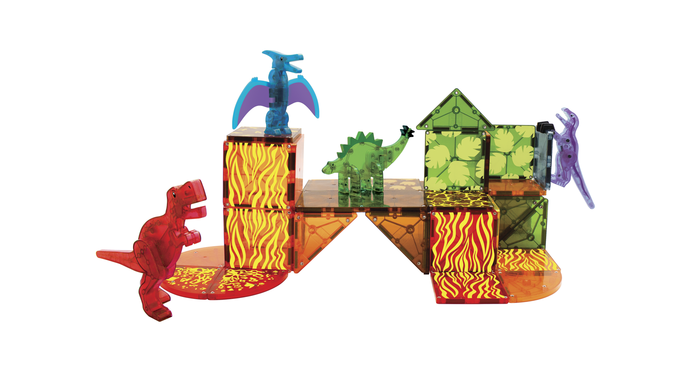 Magna-Tiles Dino World 40pc Set
