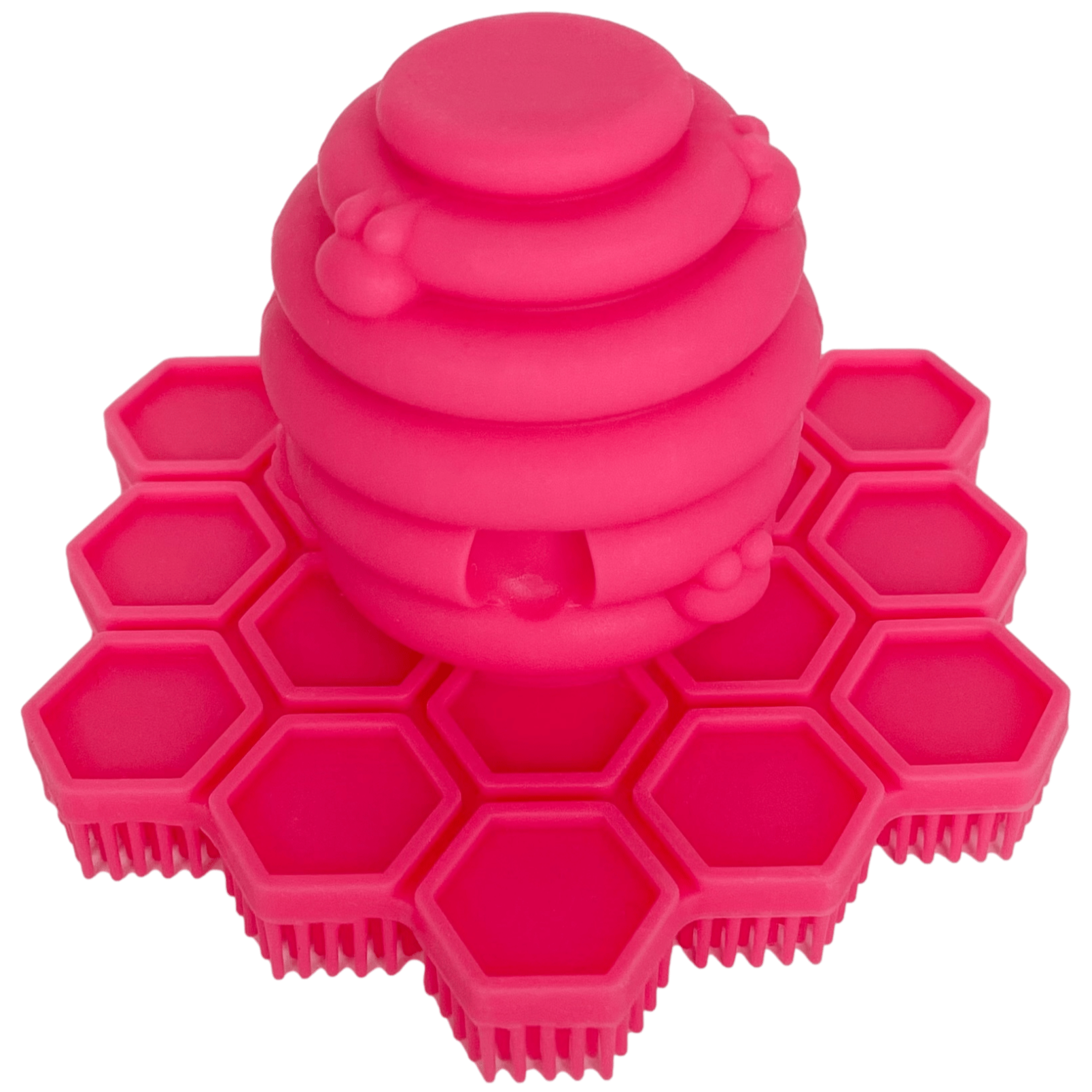 Big Bee Little Bee Original ScrubBEE Silicone Scrubber: Hibiscus