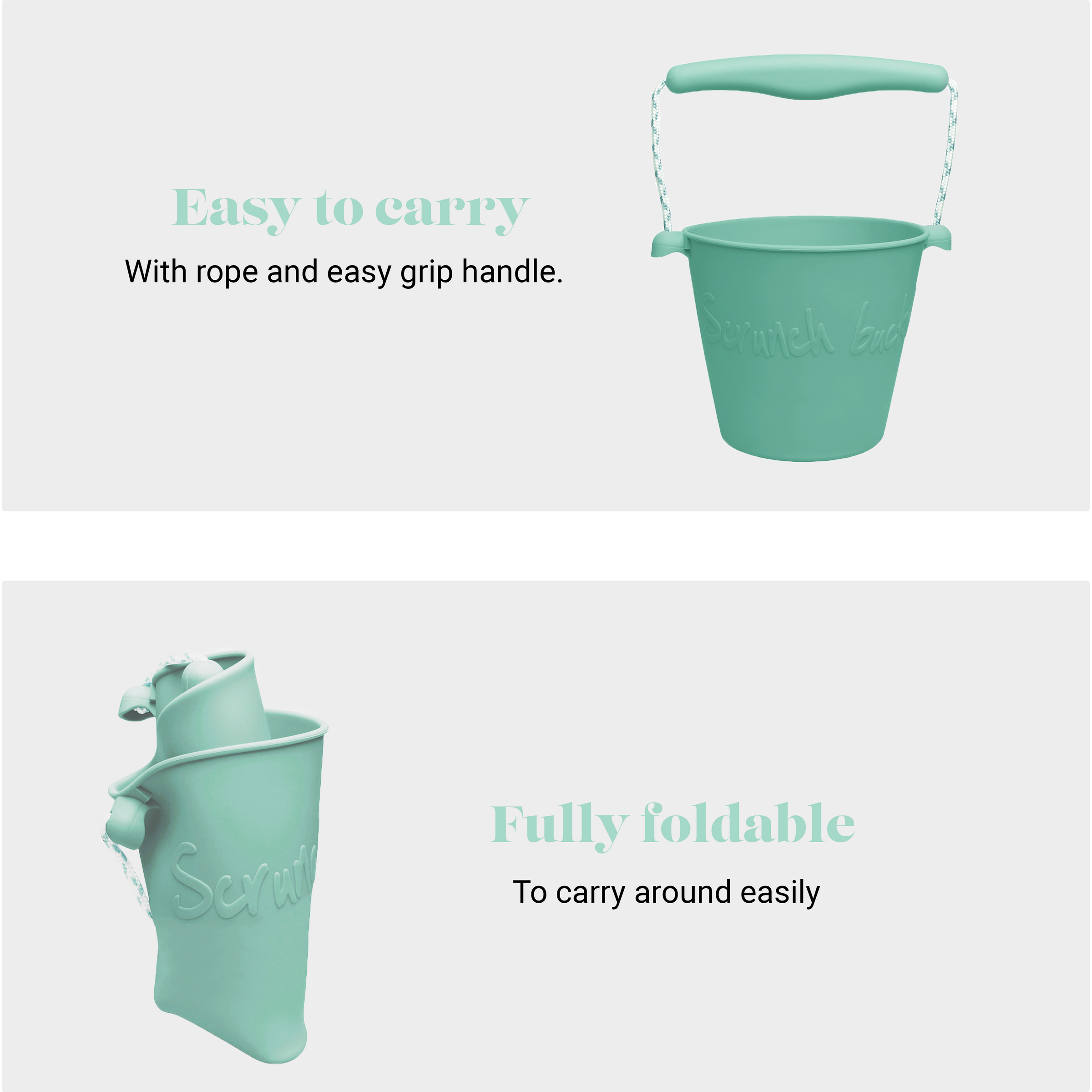 DAM Scrunch Bucket | Mint