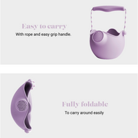 DAM Scrunch Watering Can | Light Purple