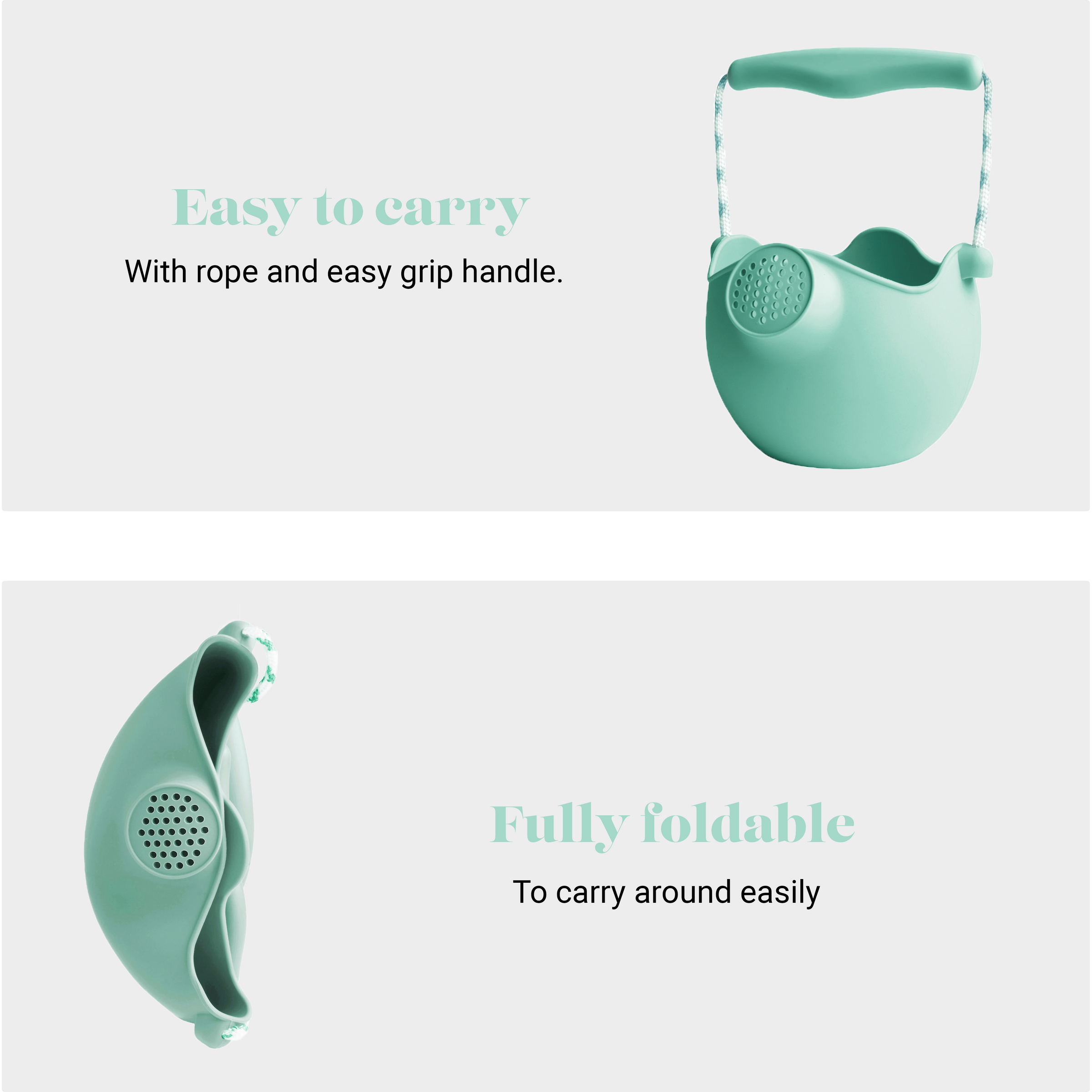 DAM Scrunch Watering Can | Mint