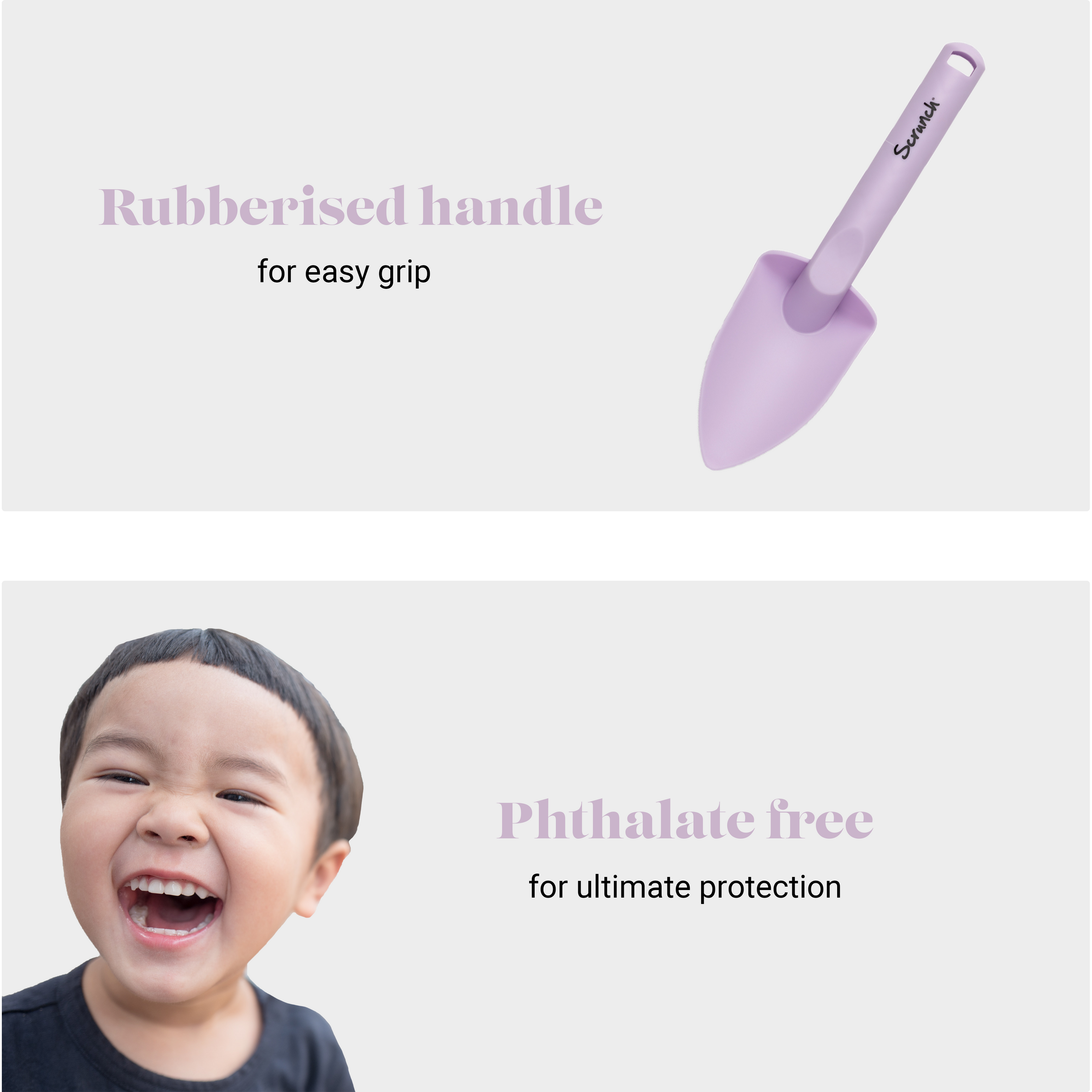 DAM Scrunch Spade | Light Purple