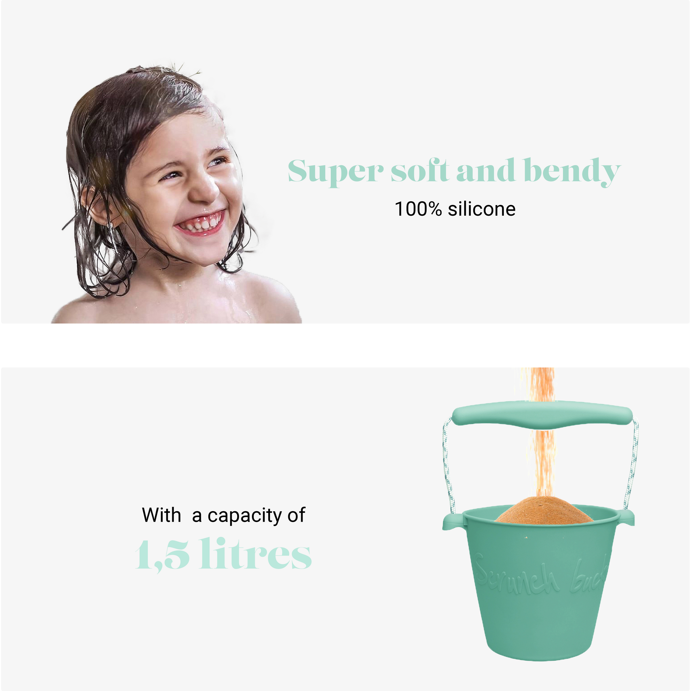 DAM Scrunch Bucket | Mint