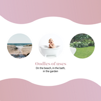 DAM Scrunch Sand Moulds | Dusty Rose