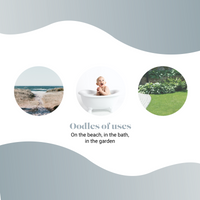 DAM Scrunch Sand Moulds | Duck Egg Blue