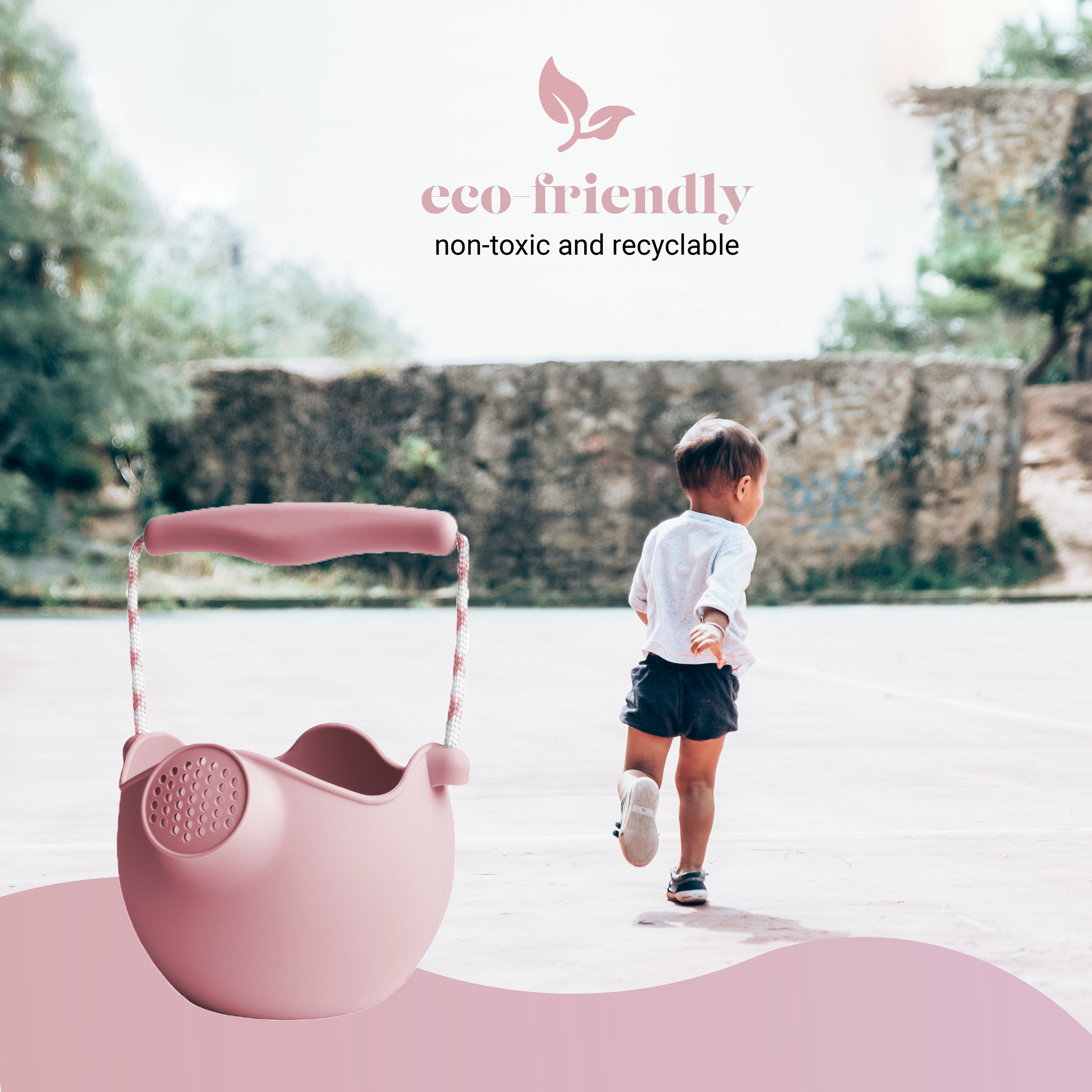 DAM Scrunch Watering Can | Dusty Rose