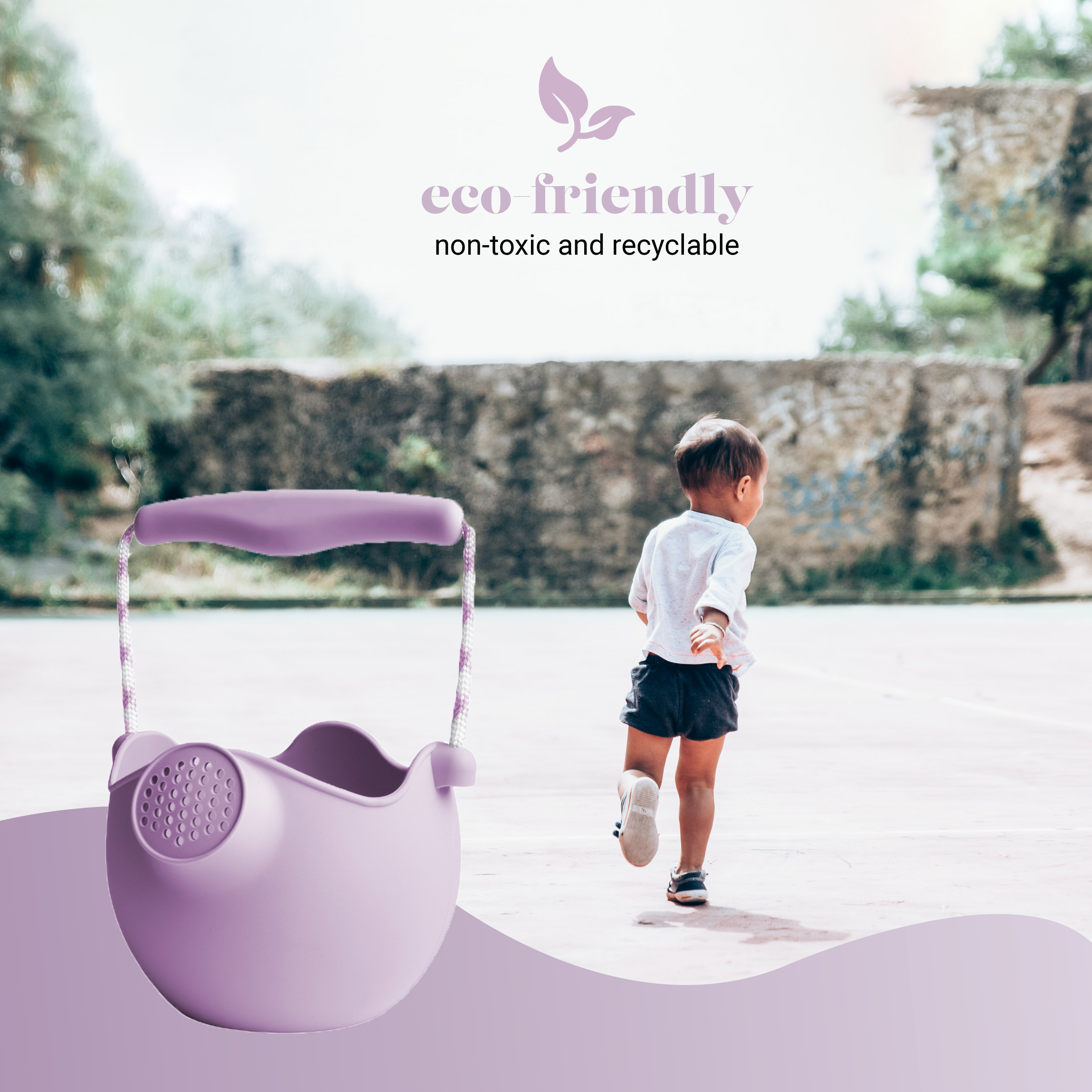 DAM Scrunch Watering Can | Light Purple