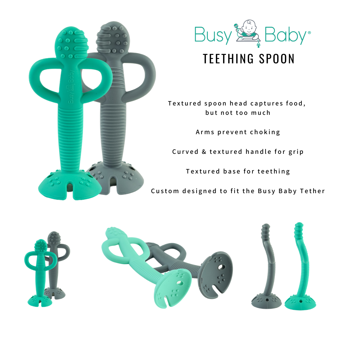 Busy Baby Teether & Training Spoon