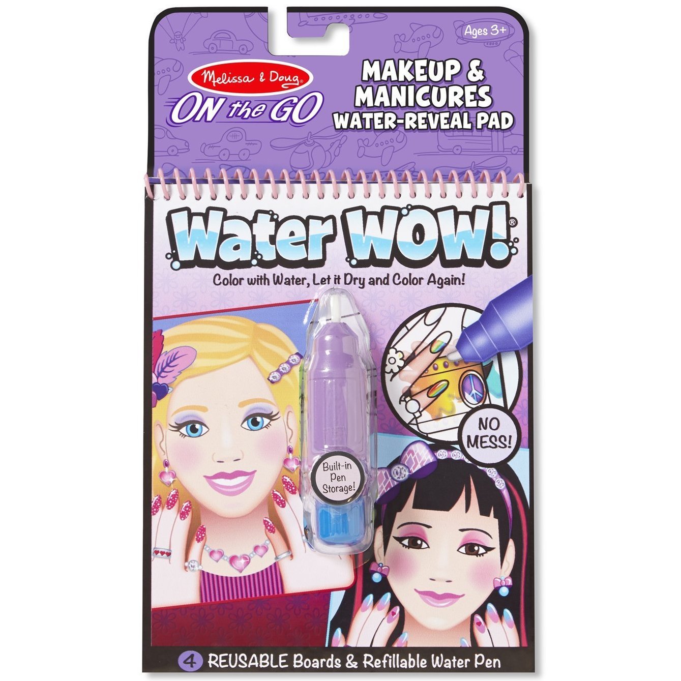 Melissa & Doug Water Wow! Makeup & Manicures