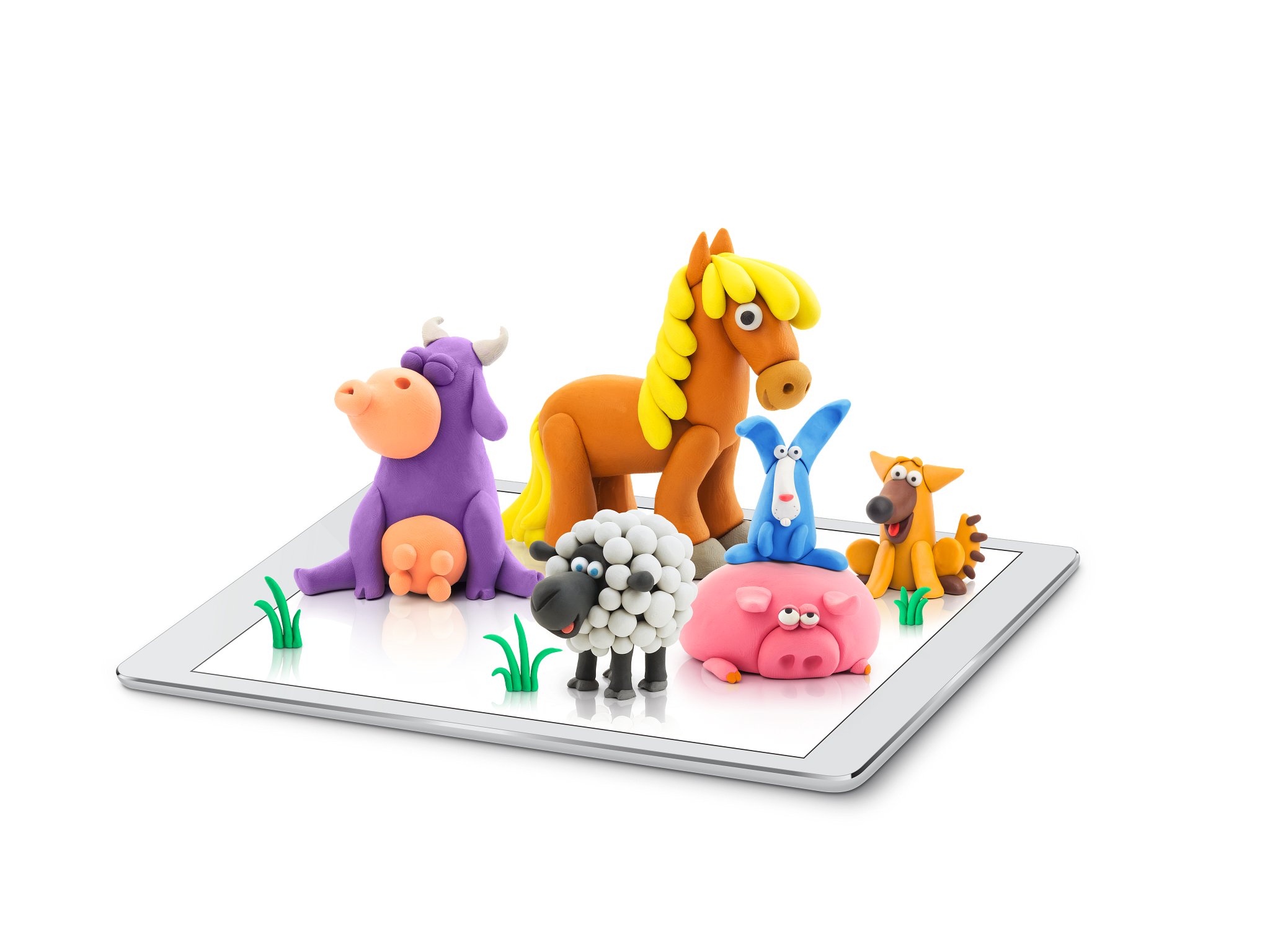 Fat Brain Toys Hey Clay Animals Set