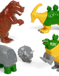 Popular Playthings Magnetic Mix Or Match Dinosaurs