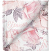 Sugar + Maple Personalized Stretchy Blanket | Wallpaper Floral