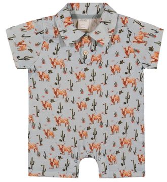 Ettie + H Finley Romper | Cow Herd