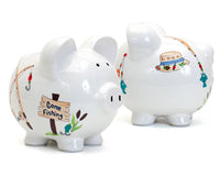 Child To Cherish® - Gone Fishing Large Piggy Bank