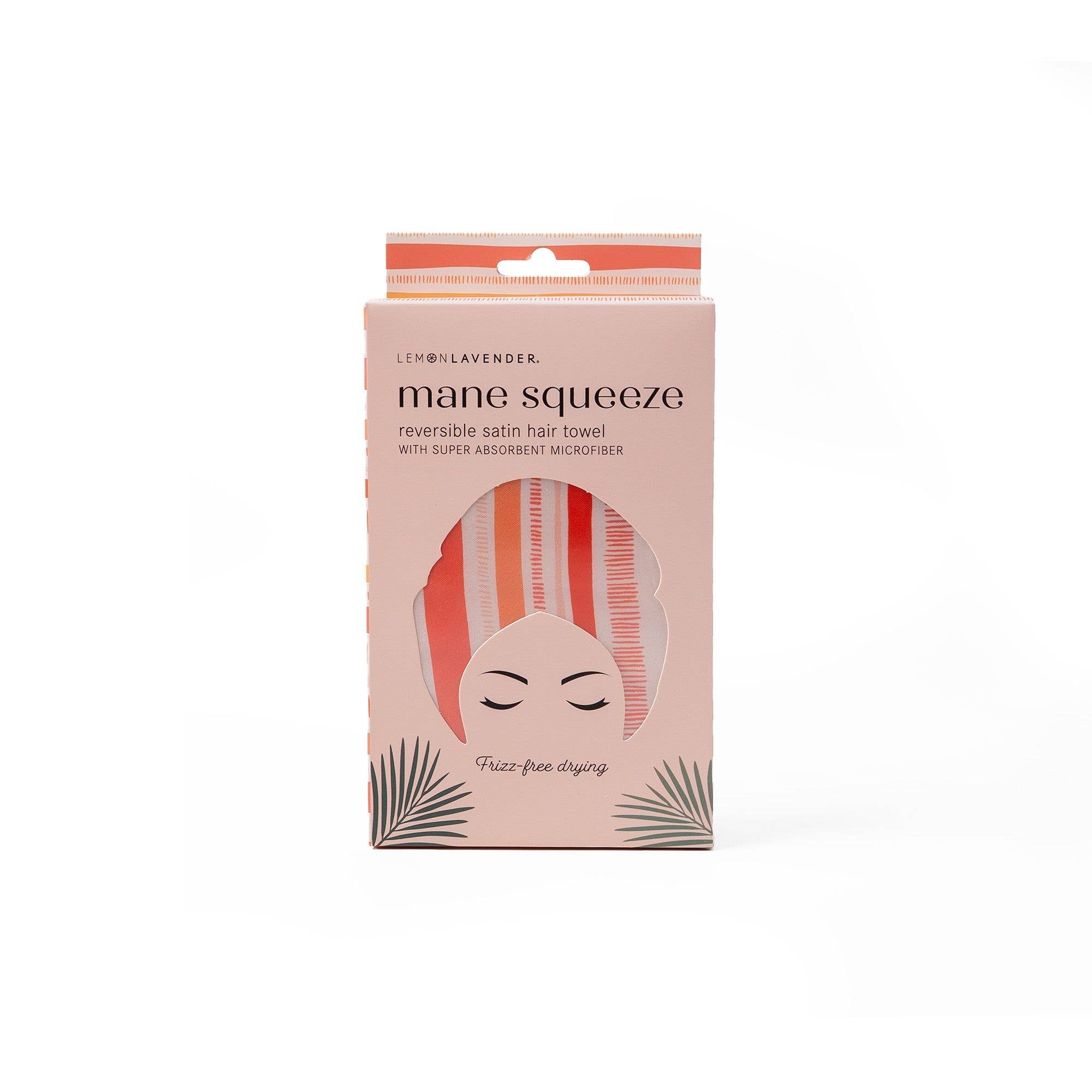 DM Merchandising - Lemon Lavender Mane Squeeze Reversible Satin Hair Towel