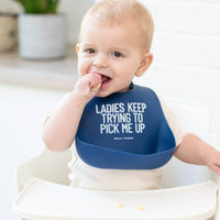 Bella Tunno Ladies Pick Me Up Wonder Bib: Blue