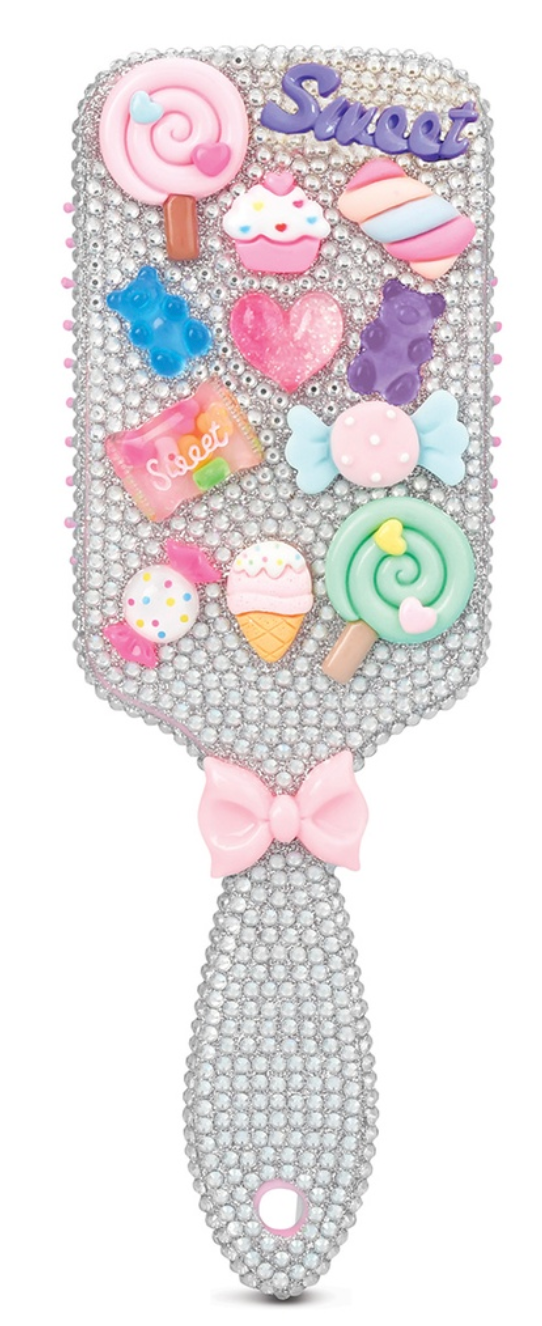Iscream - Charming Rhinestone Paddle Brush