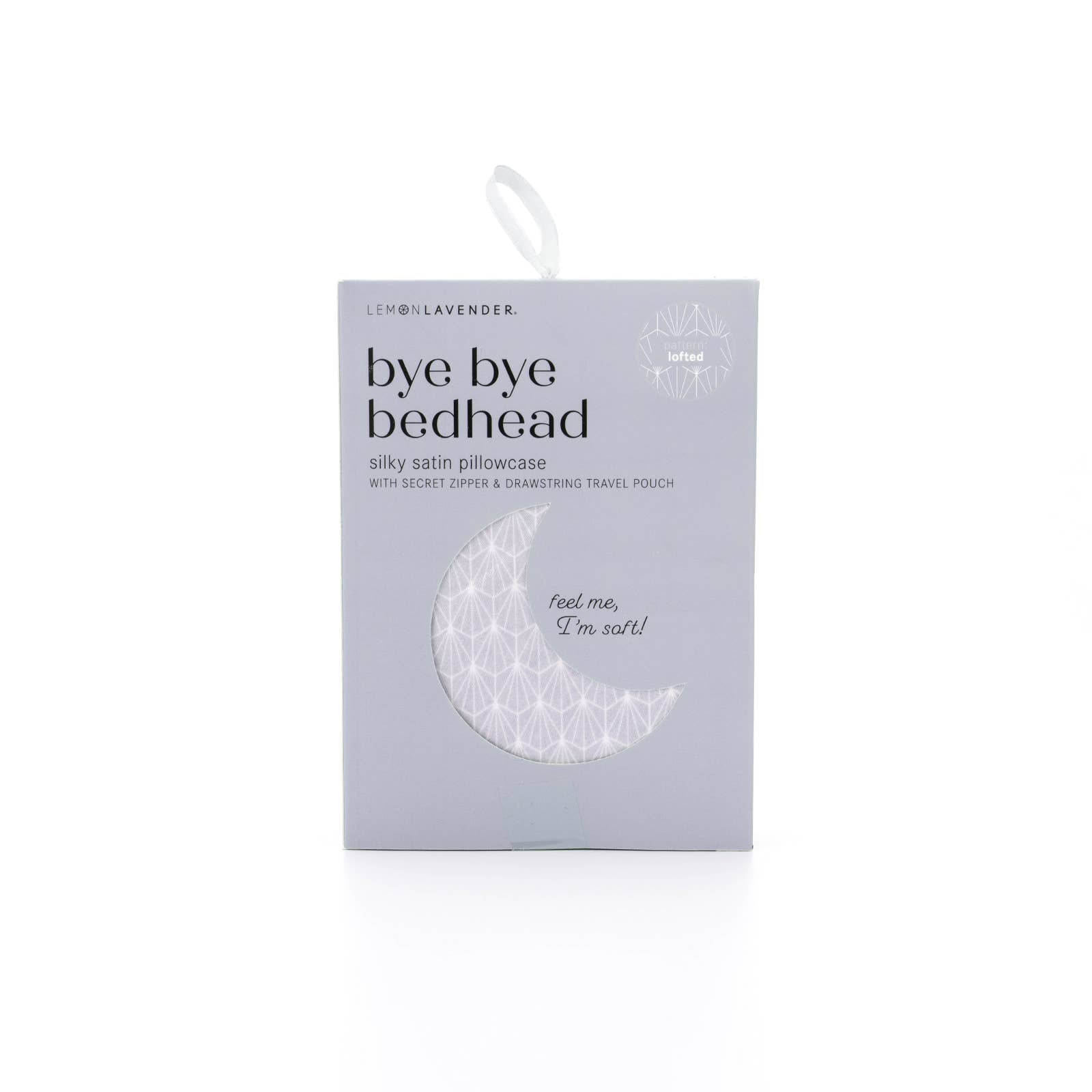 DM Merchandising - Lemon Lavender Printed Silky Satin Pillowcase Open Stock