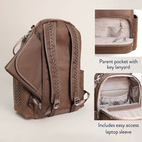 Itzy Ritzy Aspen Boss Plus™ Backpack Diaper Bag