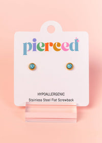 Pierced Co - Turquoise Stud