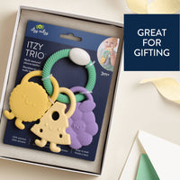 Itzy Ritzy Itzy Trio™ Multi-textured Silicone Teether Charcuterie