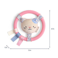 Itzy Ritzy Itzy Ring Pal™ Teething Ring with Plush Character