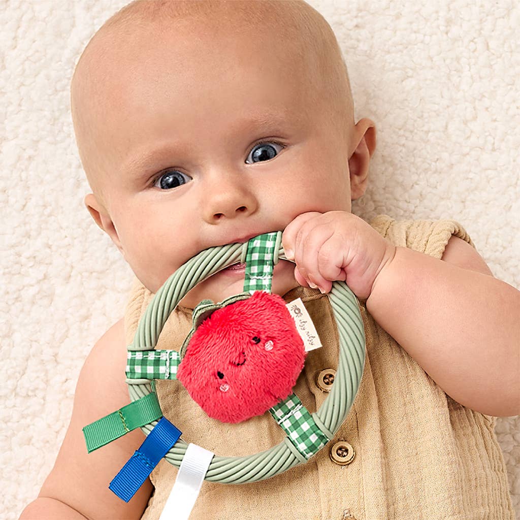 Itzy Ritzy Itzy Ring Pal™ Teething Ring with Plush Character