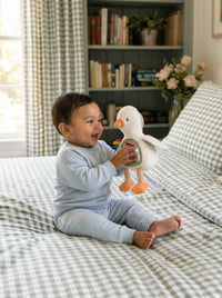 Itzy Ritzy Itzy Bitzy Mirror™ Sensory Tummy Time Mirror | Goose