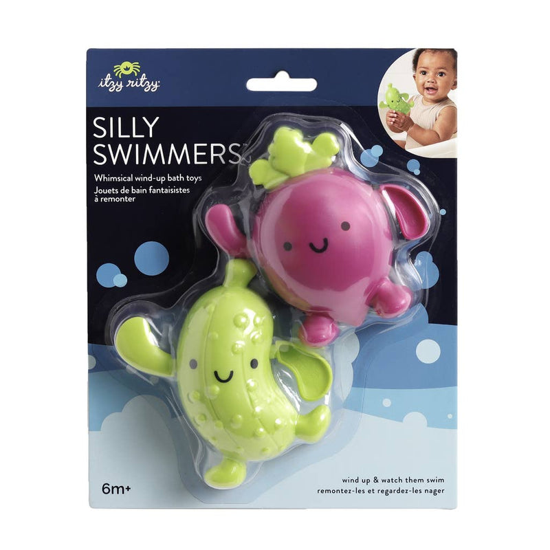 Itzy Ritzy Silly Swimmers Bath + Water Toy