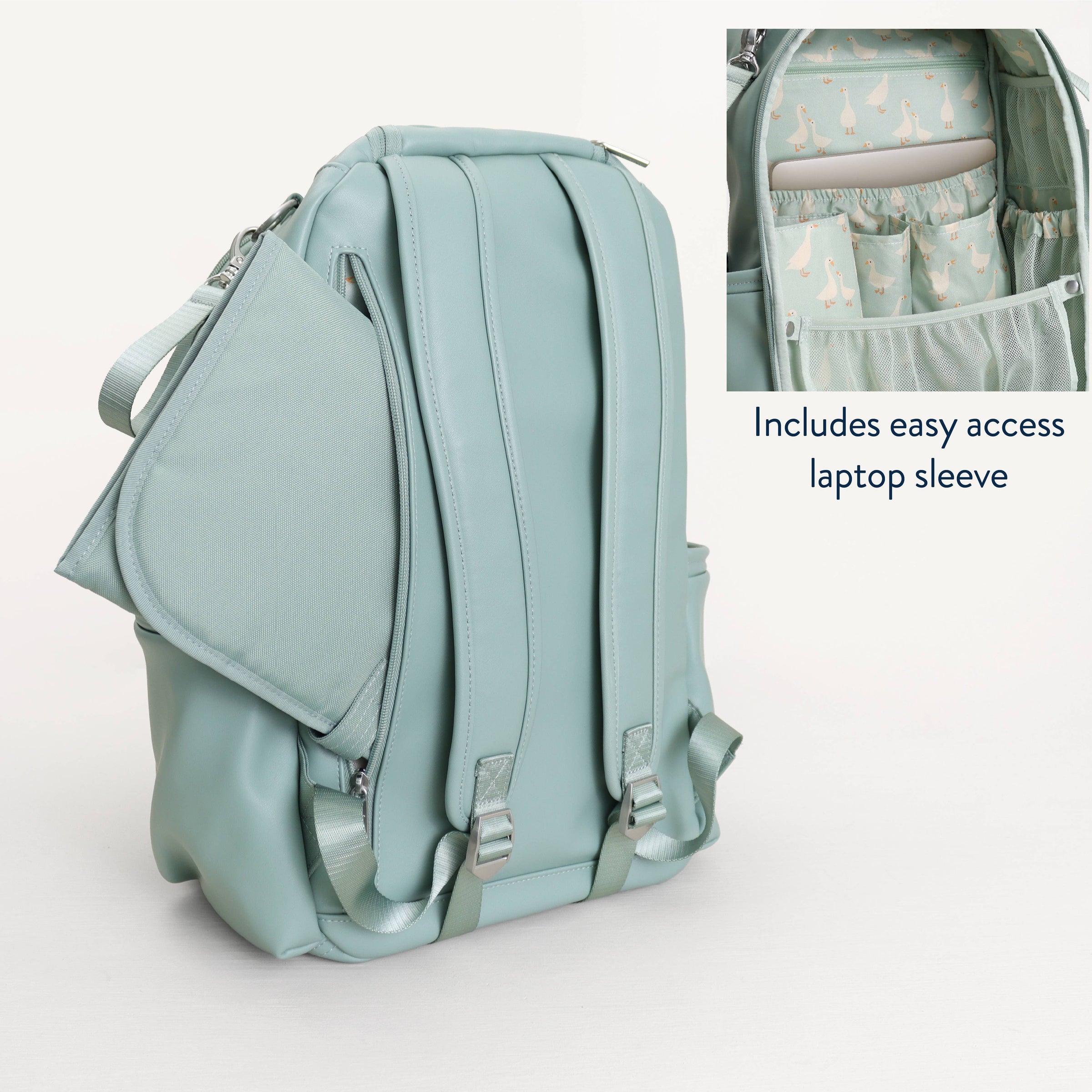 Itzy Ritzy Silly Goose Boss Plus™ Backpack Diaper Bag